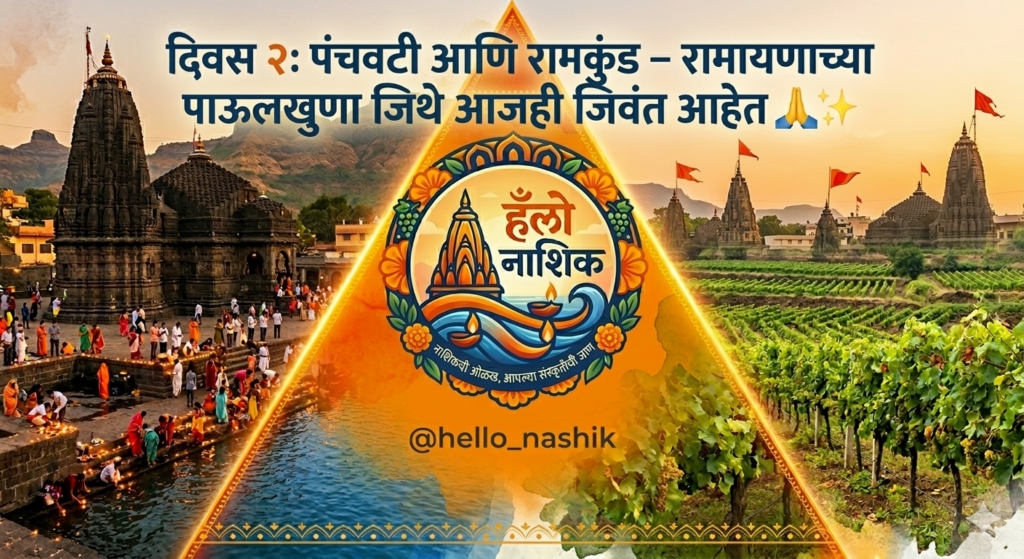 दिवस २: पंचवटी आणि रामकुंड – रामायणाच्या पाऊलखुणा जिथे आजही जिवंत आहेत 🙏✨
